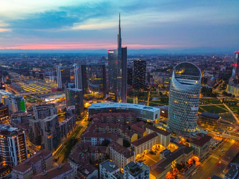 Skyline von Mailand