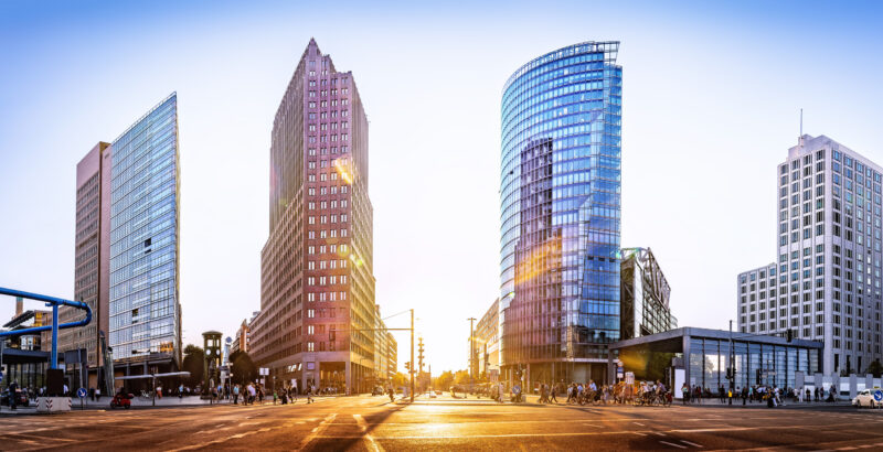 Berliner Straßenansicht
