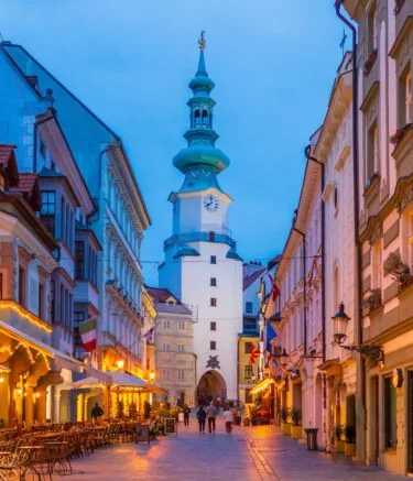 Innenstadt von Bratislava.