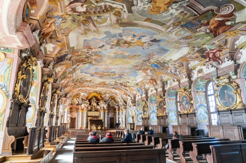 Aula Leopoldina Saal im Hauptgebäude der Universität von Breslau