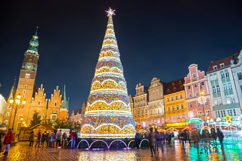 Weihnachtsmarkt in Wrocław