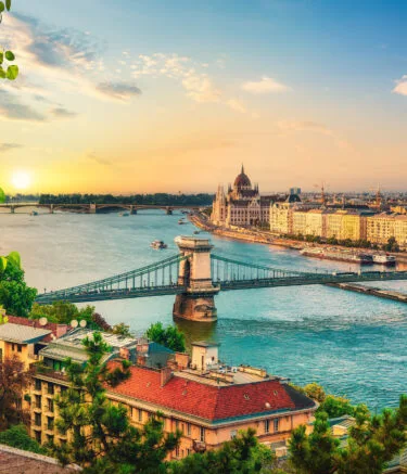 Blick auf Budapest
