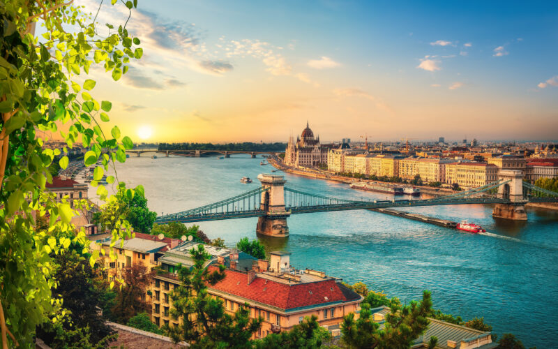 Blick auf Budapest