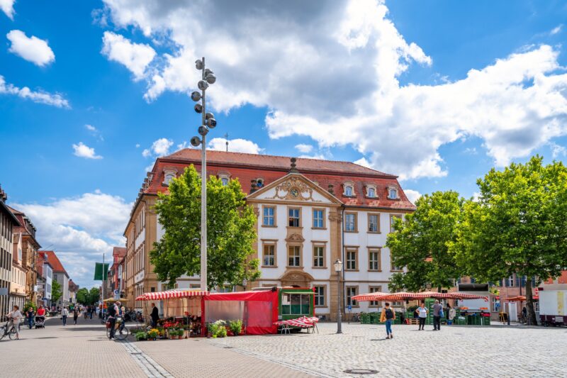 Die Altstadt von Erlangen