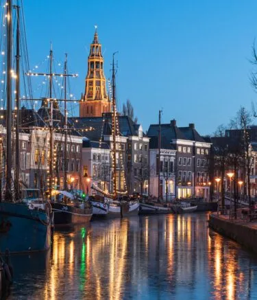 Blick auf Groningen