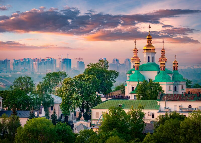 Skyline von Kiew