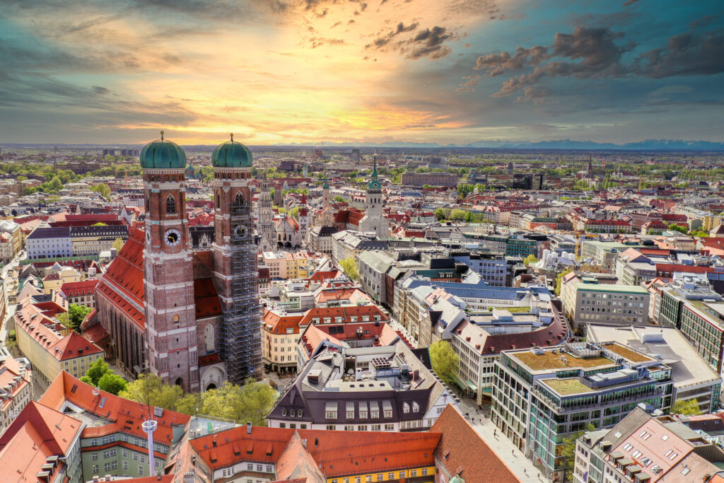 Blick über München