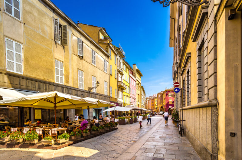 Cafés und Restaurants im Stadtzentrum