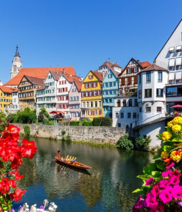 Tübingen in lebendigen Farben