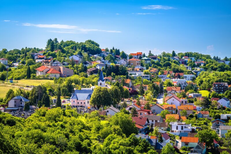 Blick auf die Stadt